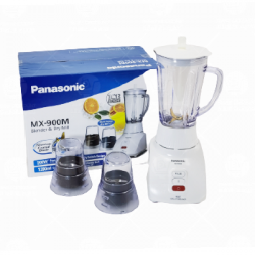 خلاط كهربائي مع  مطحنتين من باناسونيك MX-900MWTZ 500W