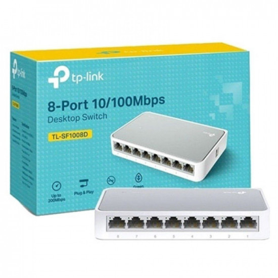 محول مكتبي 5 منافذ TP-Link TL-SF1005D