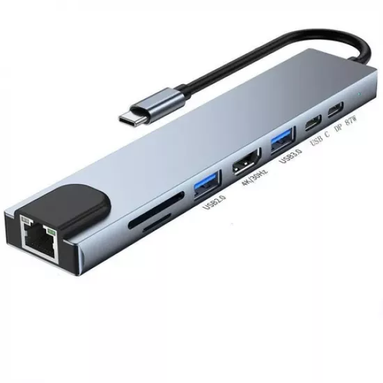 محول يو اس بي-سي 8 في 1