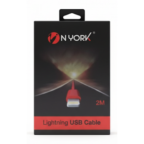 كابل شحن من n york بطول 2 متر 