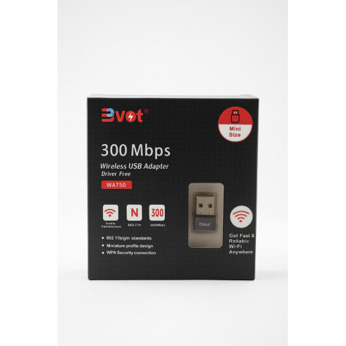 محول واي فاي USB لاسلكي (Evot WA750) محول واي فاي USB لاسلكي (Evot WA750)
