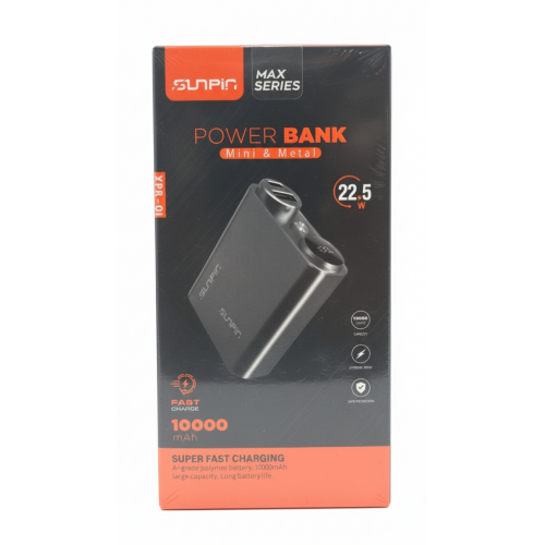 باور بانك Sunpin XPR-01 Mini & Metal باور بانك Sunpin XPR-01 Mini & Metal