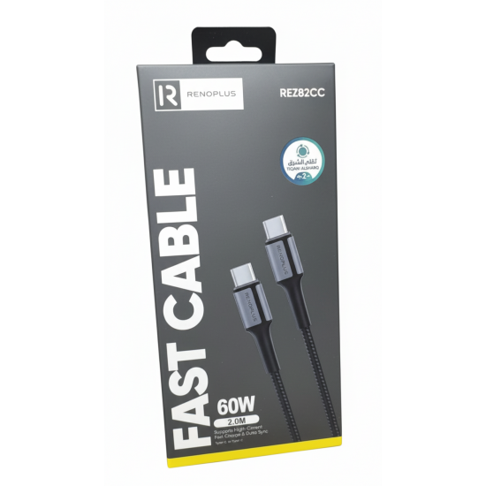 شاحن RENOplus RP.REZ82CC C to C 2.0M 