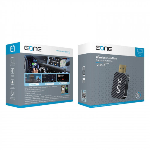 EONE Wireless CarPlay & Android Auto Box (2-in-1) EONE Wireless CarPlay & Android Auto Box (2-in-1)
