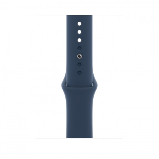 ساعة أبل الإصدار 7 مقاس 41 مم مزودة بنظام تحديد المواقع GPS من الألومنيوم مع سوار رياضي ساعة أبل الإصدار 7 مقاس 41 مم مزودة بنظام تحديد المواقع GPS من الألومنيوم مع سوار رياضي