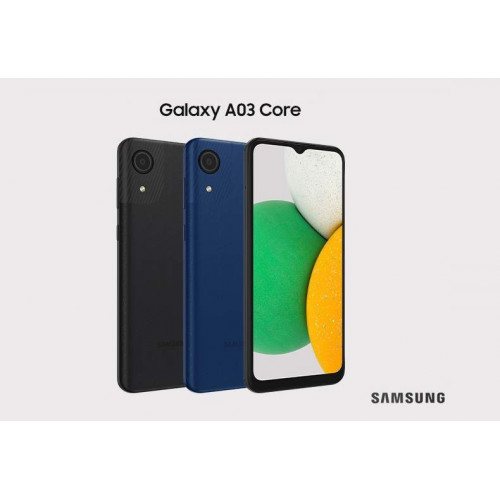 هاتف جالاكسي A03 كور ثنائي الشريحة بذاكرة رام سعة 2 جيجابايت وذاكرة داخلية سعة 32 جيجابايت ومزود بتقنية LTE - إصدار الشرق الأوسط