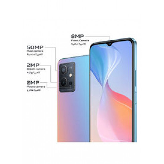 هاتف Y55 بشريحتي اتصال 6 جيجا رام 128 جيجا 5 جيجا مع صندوق هدايا