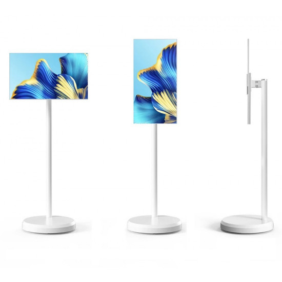 شاشة متنقلة اندرويد لمس ذكية تكتك مع ستاند مدمج 21.5 بوصة Taktik Floor Standing Smart Screen شاشة متنقلة اندرويد لمس ذكية تكتك مع ستاند مدمج 21.5 بوصة Taktik Floor Standing Smart Screen