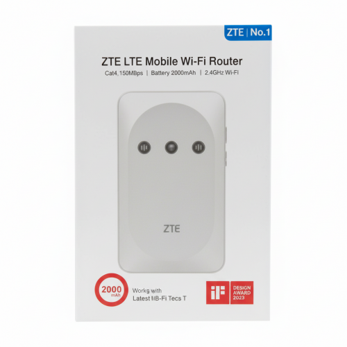 راوتر واي فاي متنقل ZTE LTE Mobile Wi-Fi Router راوتر واي فاي متنقل ZTE LTE Mobile Wi-Fi Router