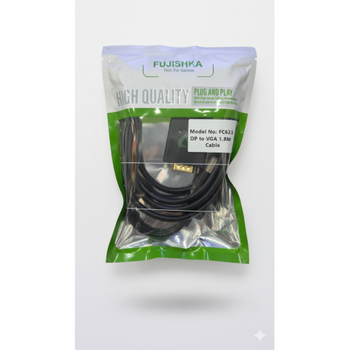 كابل تحويل من DisplayPort (DP) إلى VGA.
