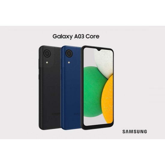 هاتف جالاكسي A03 كور ثنائي الشريحة بذاكرة رام سعة 2 جيجابايت وذاكرة داخلية سعة 32 جيجابايت ومزود بتقنية LTE - إصدار الشرق الأوسط هاتف جالاكسي A03 كور ثنائي الشريحة بذاكرة رام سعة 2 جيجابايت وذاكرة داخلية سعة 32 جيجابايت ومزود بتقنية LTE - إصدار الشرق الأوسط
