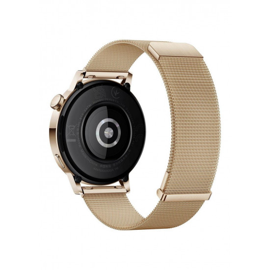 هواوي ساعة جي تي 3، 42 ملم، سوار معدني ذهبي هواوي ساعة جي تي 3، 42 ملم، سوار معدني ذهبي