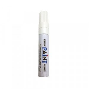 Paint Marker ZEYAR Chisel Tip White