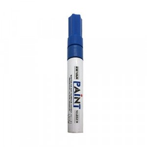 Paint Marker ZEYAR Chisel Tip Blue