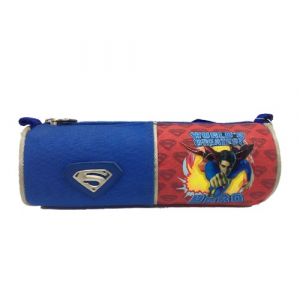 Superman Pencil Case Cylindrical