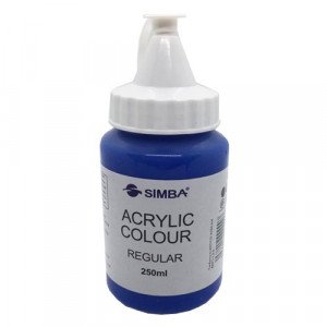  Acrylic Color SIMBA 250 ml Regular Blue 