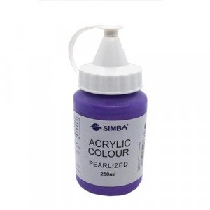  Acrylic Color SIMBA 250 ml Pearlized Purple 
