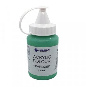  Acrylic Color SIMBA 250 ml Pearlized Green 