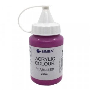  Acrylic Color SIMBA 250 ml Pearlized Fushi 