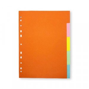 Index Divider A4 Paper 5 Colors