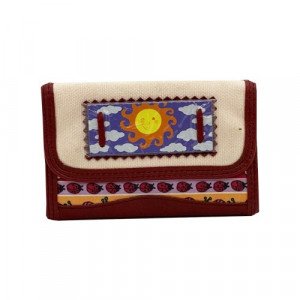 Wallet with Button Click BUSQUETS Pink