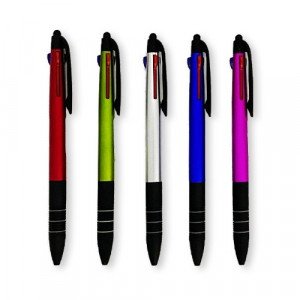  3-In-1 Ball Pen Metallic Color  