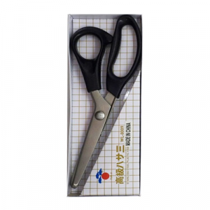 Scissors 23cm Zigzage Black
