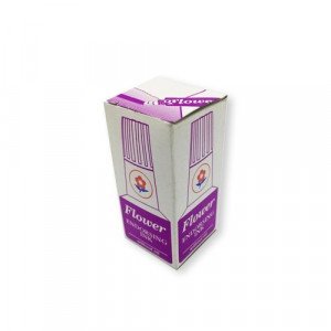 Medium Violet Stamp Ink Flower