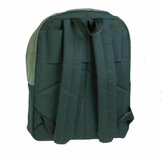 شنطة مدرسية X SPORTS سحاب 36x45 سم زيتي وتركواز