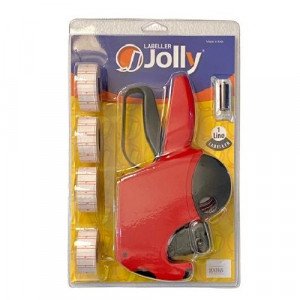 Pricing Machine One Line With Ink And 4 Rolls JOLLY Red 