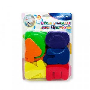 English letters and numbers Foam sponge