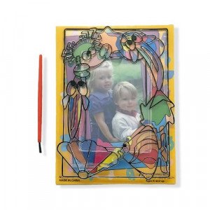 picture frame plastic transparent for coloring Big with brush