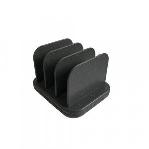 Office Paper Organizer Base TENEX Plastic Small 12×10×9 Granite