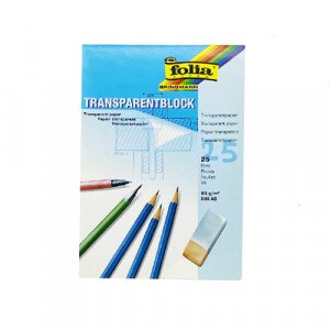 Transparent Paper A6 80 g FOLIA