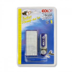 DIY Stamp Set 20 English Letters And Numbers 3,5 mm COLOP