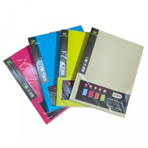  Display Book 10 Pockets A4 Assorted Colors  
