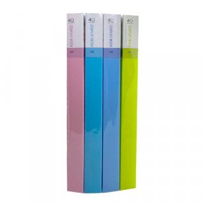  Display Book 40 Pockets A4 Pastel Colors  
