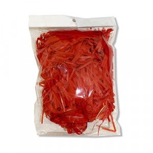 Red Paper Straws For Gifts And Artworks