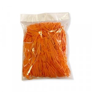 Orange Paper Straws For Gifts And Artworks
