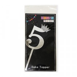 cake Topper NO 5