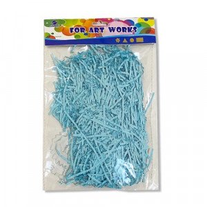 Light Blue Paper Straws For Gifts And Artworks SIMBA