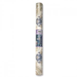 Big blue roses Adhesive Binding 8 Yard Simba