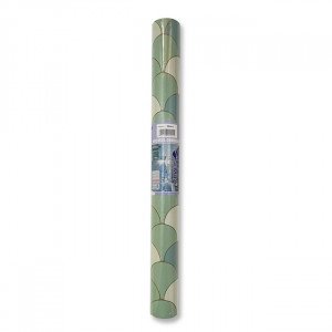 Printed Adhesive Binding Green and Tiffany Decoration SIMBA 8 yard
