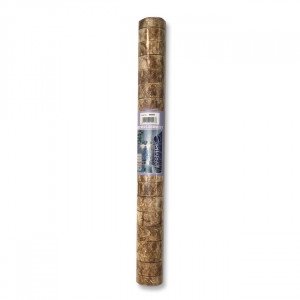 Printed Adhesive Binding Light Brown Stone SIMBA 8 yard