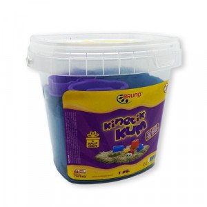 Kingtic Sand BRUNO 1000gm With Molds Blue