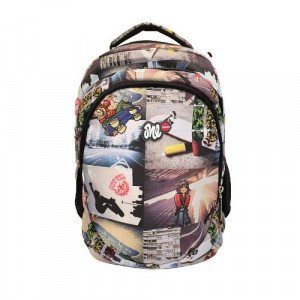  School Bag 45x33 cm Ski Color