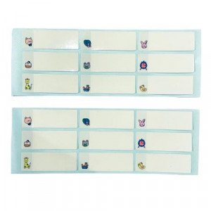 Little Name Stickers Transparent Cover Toys