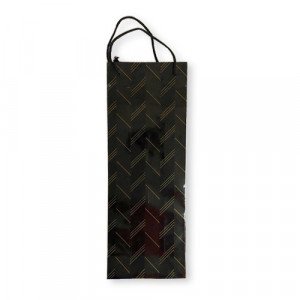 Gift Bag Paper Long Black 37x13.5x8 cm