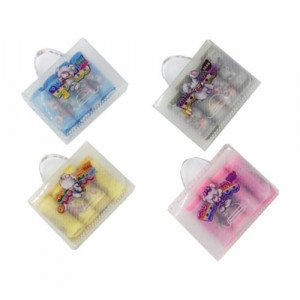 Group of Erasers Cylindrical Bear