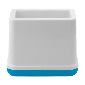  Pen Holder MAS Plastic White and Blue